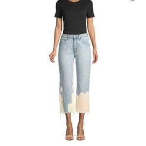 Hudson Sloane High Waist Bleach splatter